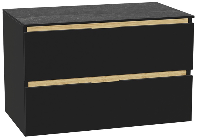 Sada korpus skříňky Excellent Tuto 2.0 MLEX.2172.800.BKBL, deska na skříňku Excellent Tuto 2.0 MLEX.2116.800.MA, MLEX.2151.800.01.BK