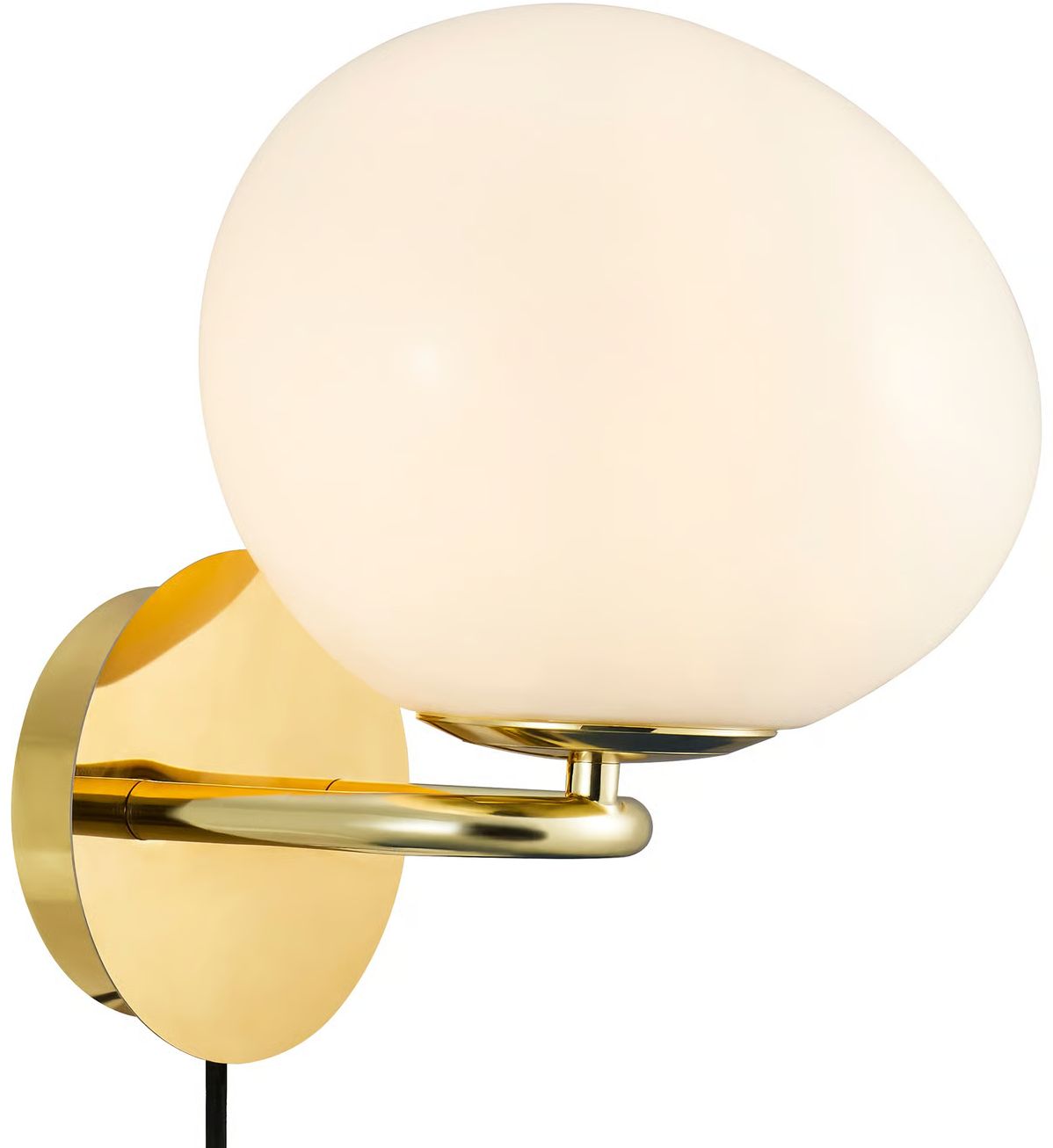 Nordlux Shapes nástěnné svítidlo 1x25 W mosaz 2320321035