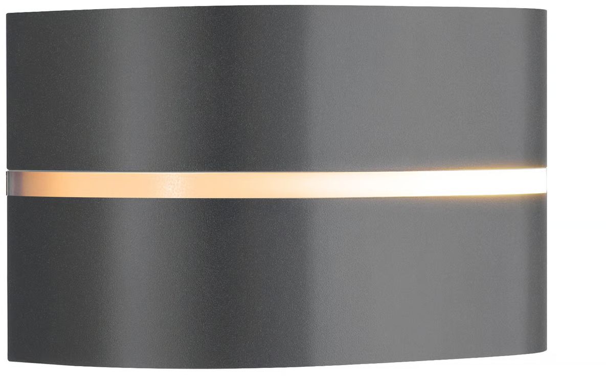 Nordlux Sibelis venkovní nástěnné svítidlo 1x10 W antracitová 2418311050