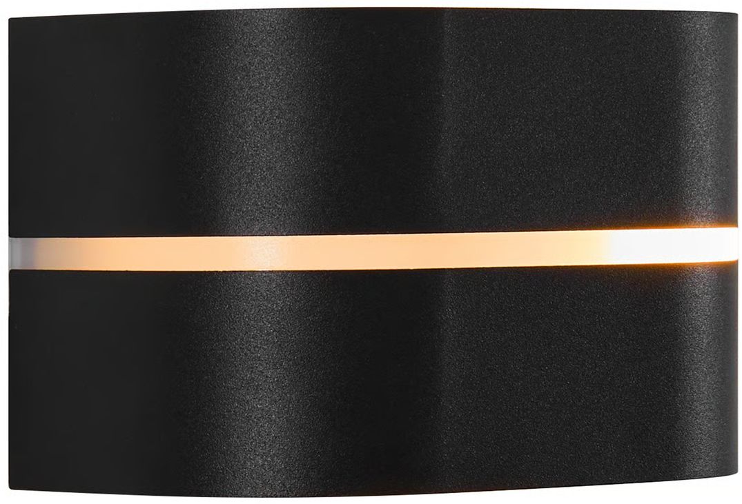 Nordlux Sibelis venkovní nástěnné svítidlo 1x10 W černá 2418311003