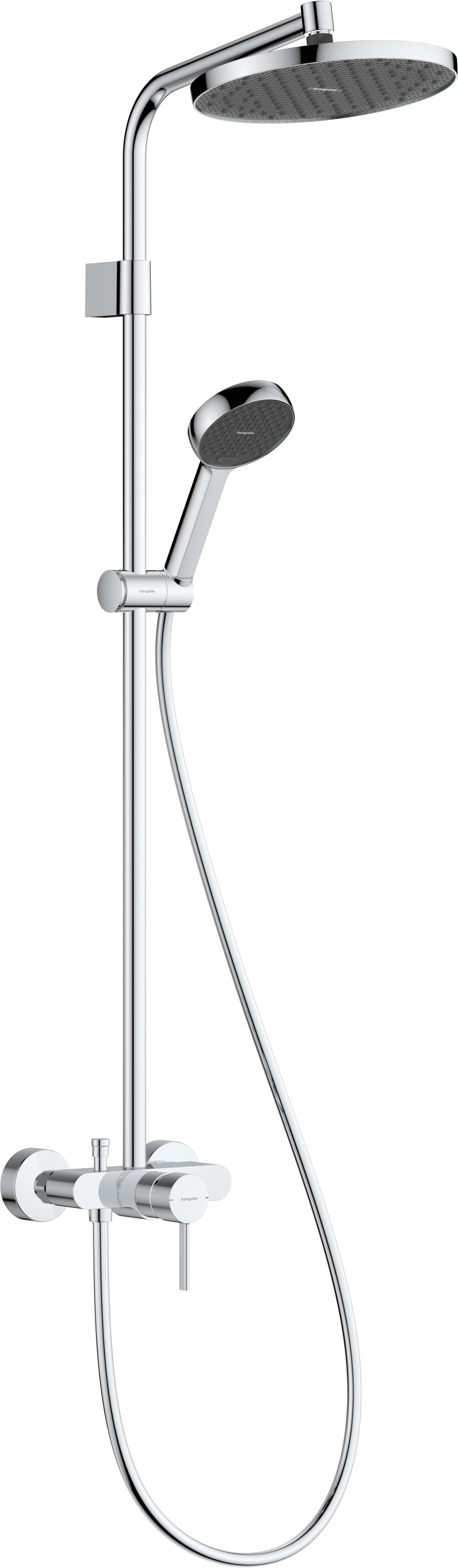 Hansgrohe Activera S sprchová sada na stěnu s dešťovou sprchou chrom 28875000