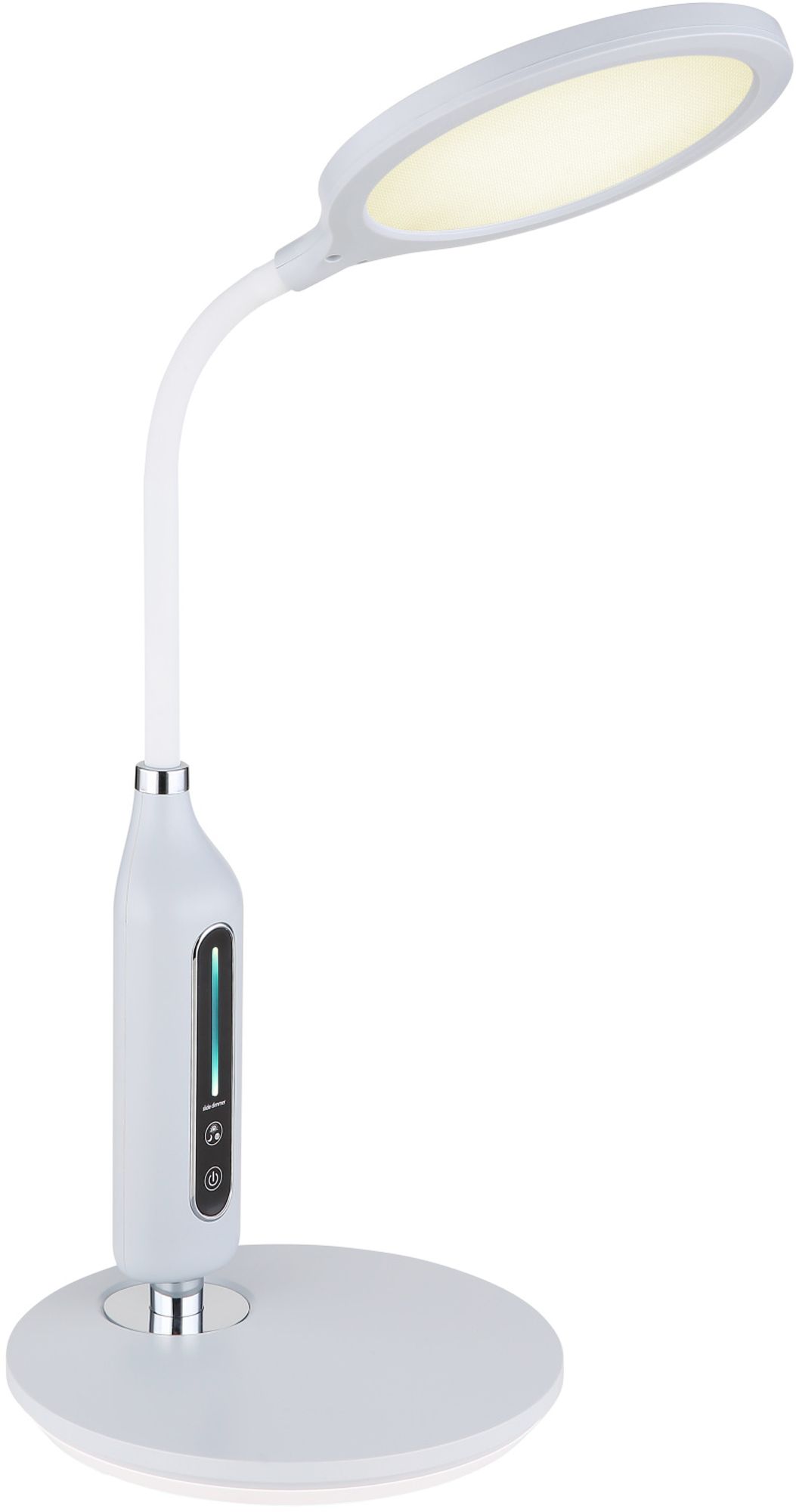 Globo Lighting Fruggy stolní lampička 1x9 W chrom-šedá 58435G