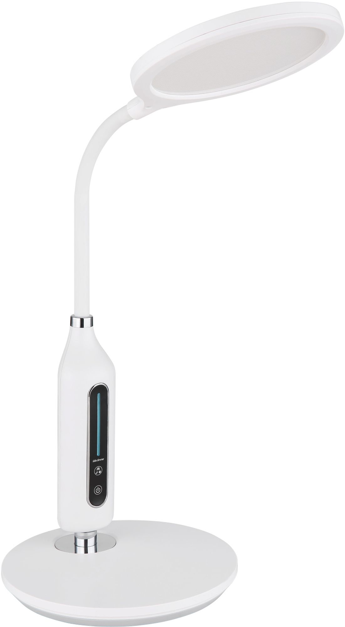 Globo Lighting Fruggy stolní lampička 1x9 W bílá-chrom 58435W