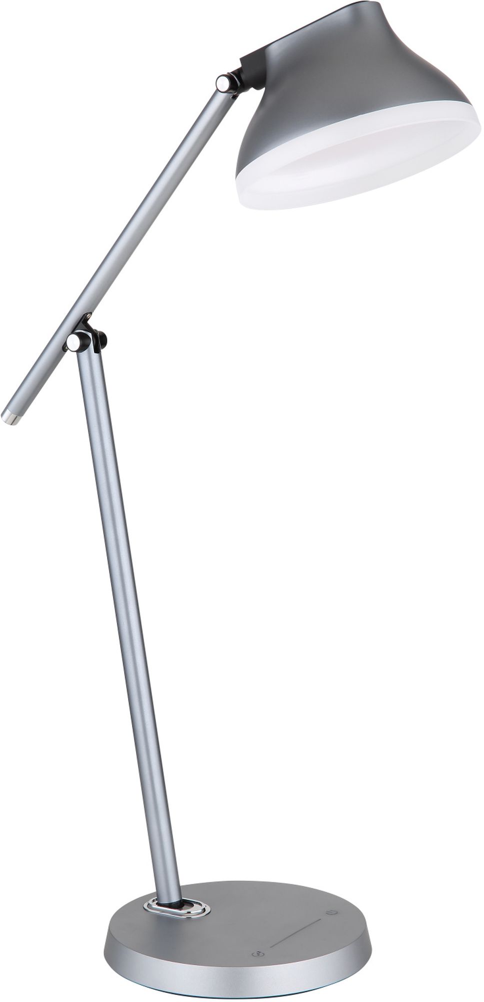 Globo Lighting Halvar stolní lampička 1x8 W bílá-šedá 58437G