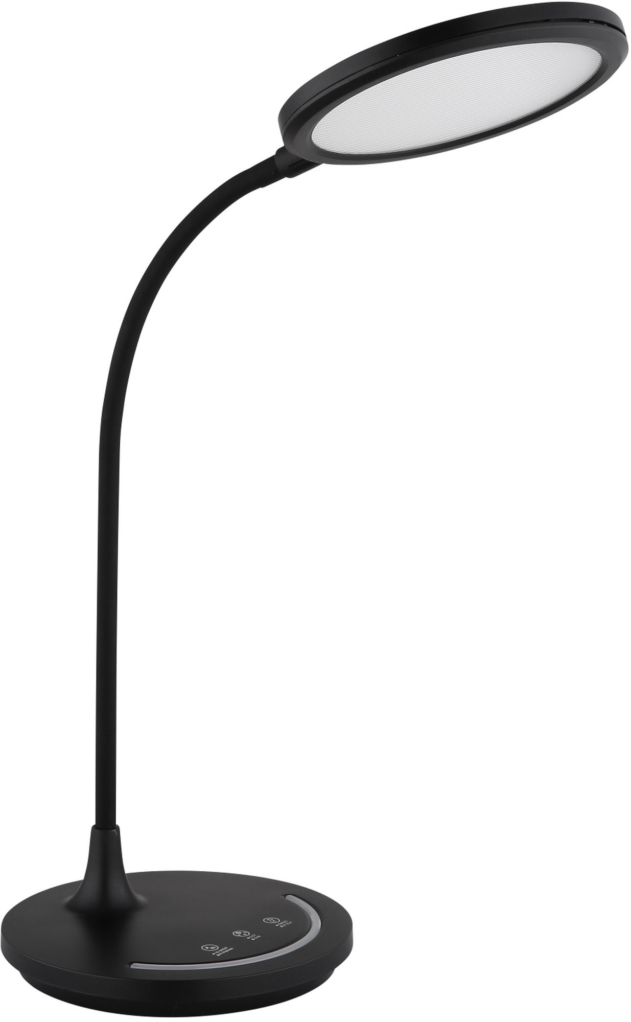 Globo Lighting stolní lampička 1x12 W černá-opálová 58483