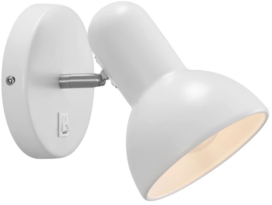 Nordlux Texas nástěnné svítidlo 1x60 W bílá 47141001
