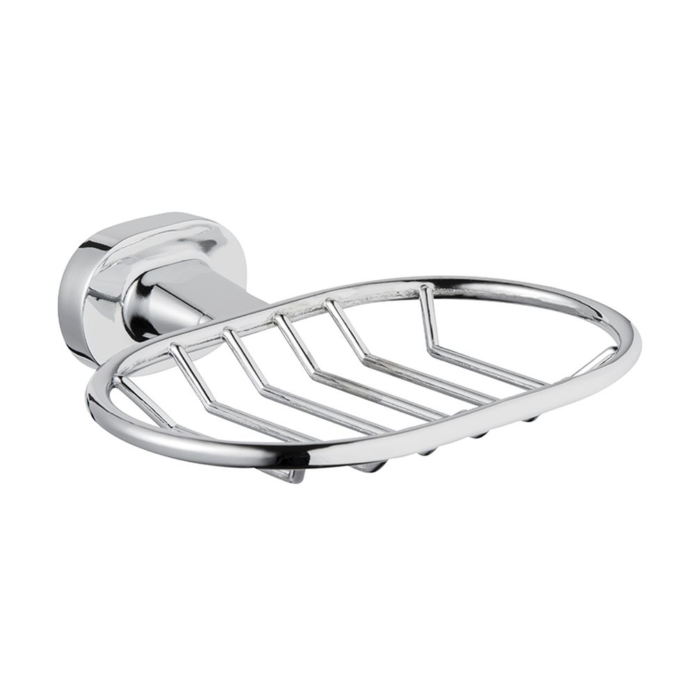 BISK Go miska na mýdlo Nástěnné chrom 07028