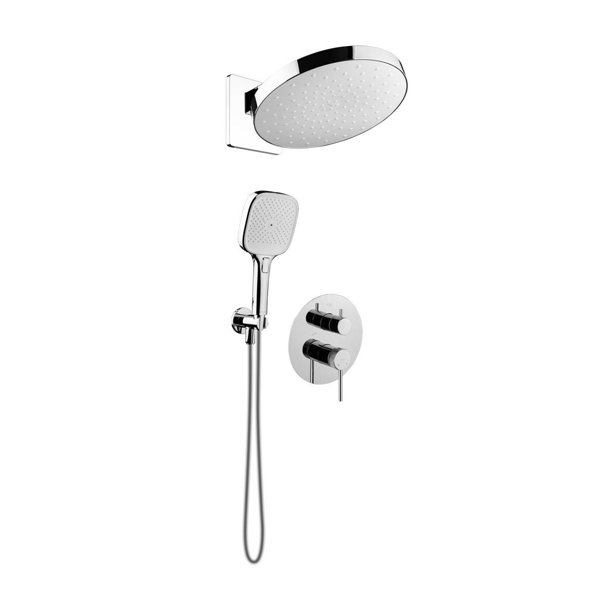 Sada hlavová sprcha Ksuro 01 16000010, vanová baterie Ksuro 01 13002010, 16002010, 16004010, 19002010, 37200100