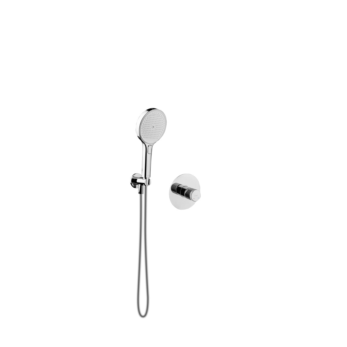 Sada sprchová baterie Ksuro 02 12001010, sprchová hlavice Ksuro One Click 16003010, 19002010, 37200100