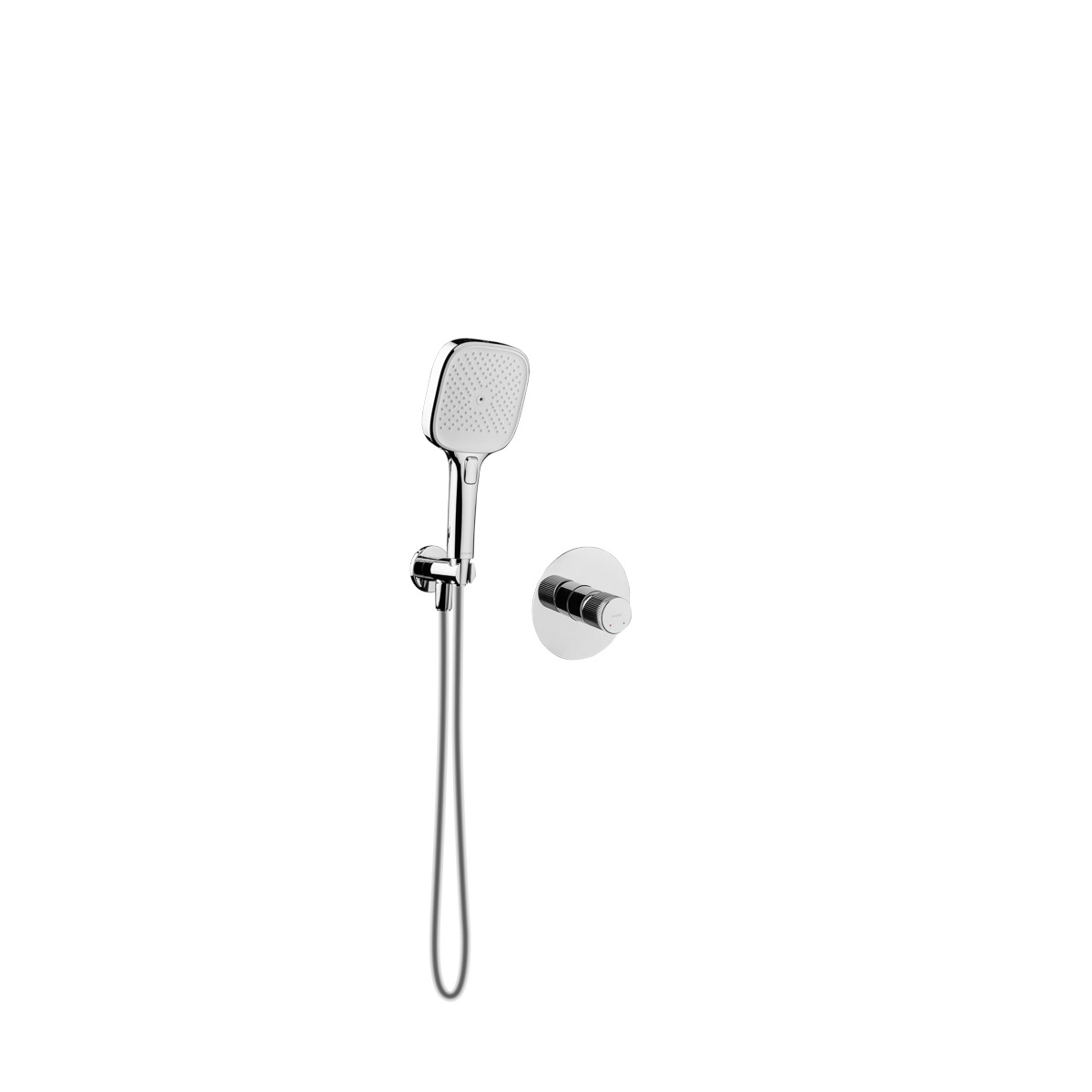 Sada sprchová baterie Ksuro 02 12001010, sprchová hlavice Ksuro 02 One Click 16004010, 19002010, 37200100