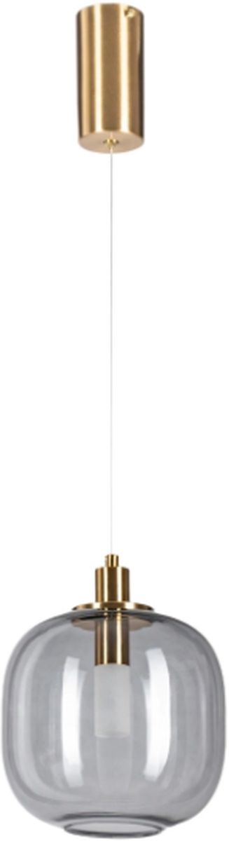 Altavola Design Polar závěsné svítidlo 1x6 W kouřová-zlatá LA019/P_grey