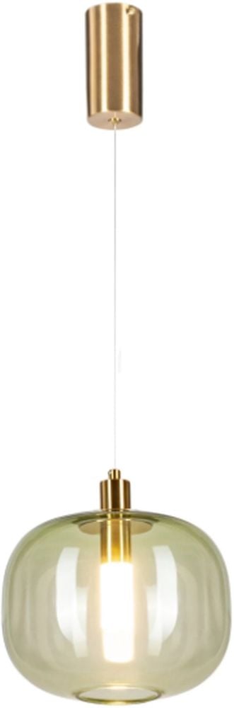 Altavola Design Polar závěsné svítidlo 1x6 W zelená-zlatá LA019/P_green