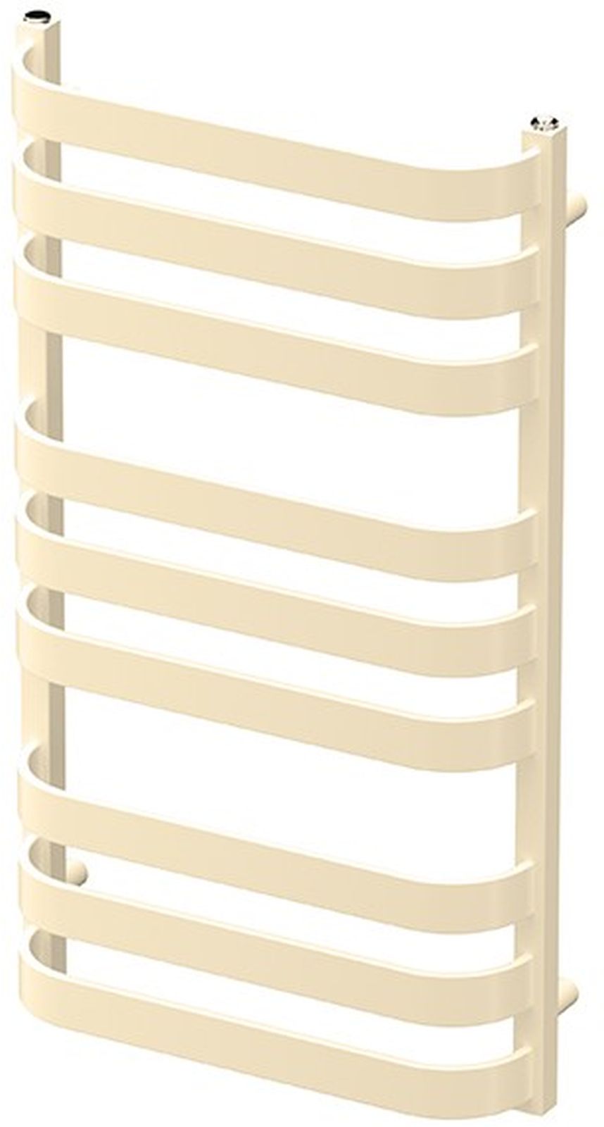 LaVita Scala koupelnový radiátor žebříkový 93x53 cm béžová/hnědá 5904194693213