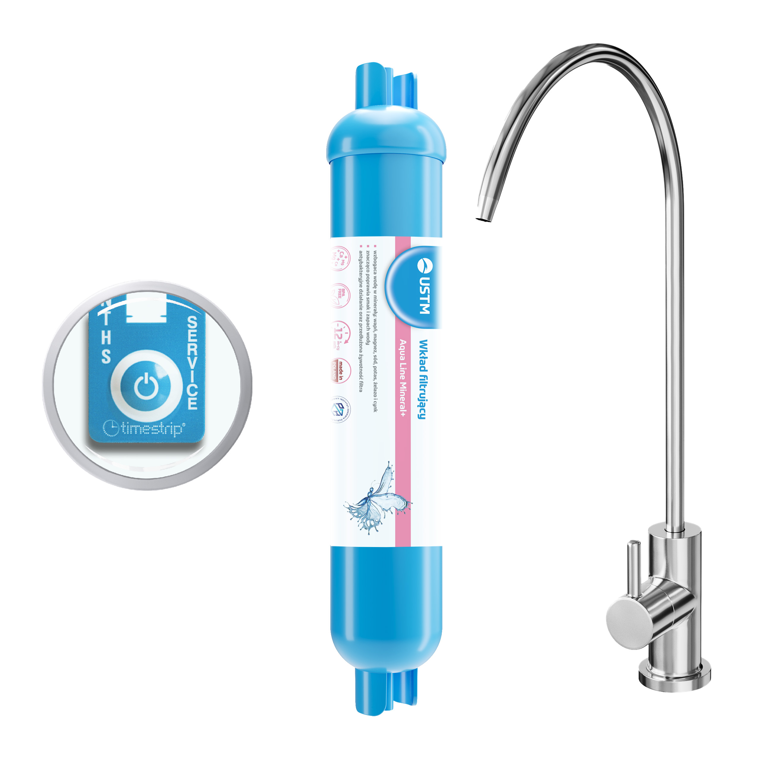USTM Aqua Line filtr pod dřez AQUALINEMINNEWSTYLE