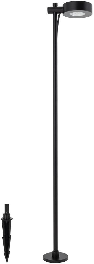 Nowodvorski Lighting Tessa venkovní stojací lampa 1x7 W černá 11541