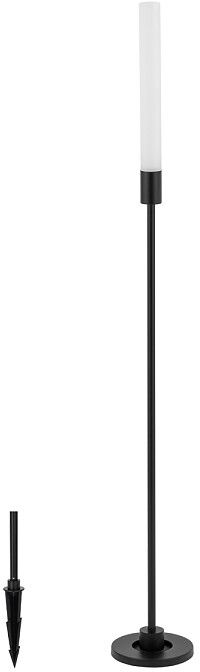 Nowodvorski Lighting Zola venkovní stojací lampa 1x3 W černá 11544