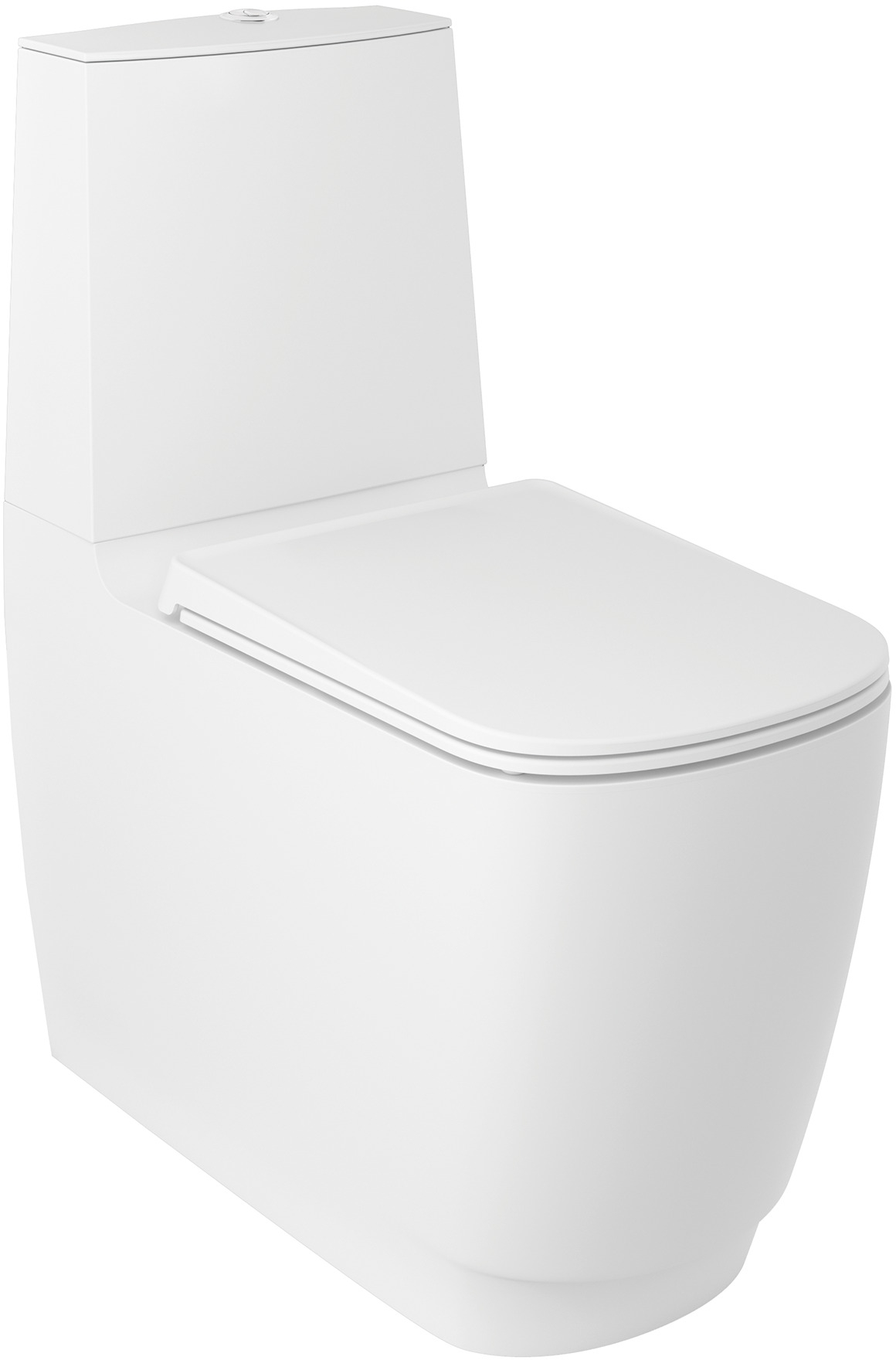 Kludi Resa S kompaktní záchodová mísa s vírovým splachováním bílá 27WCB0153