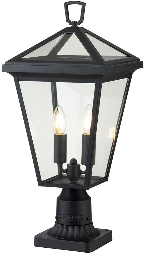 Quintiesse Alford Place venkovní stojací lampa 2x40 W černá QN-ALFORD-PLACE3-M-MB