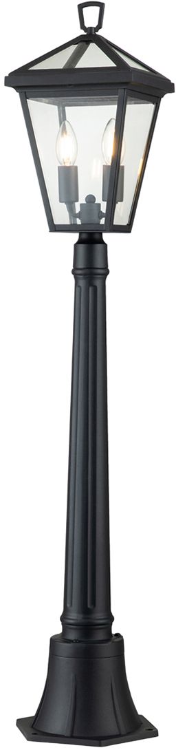 Quintiesse Alford Place venkovní stojací lampa 2x40 W černá QN-ALFORD-PLACE-4B-S-MB