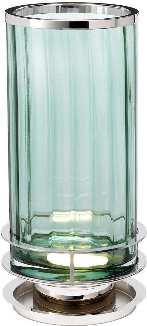 Quintiesse Arno stolní lampa 1x9 W zelená-nikl QN-ARNO-GREEN-PN