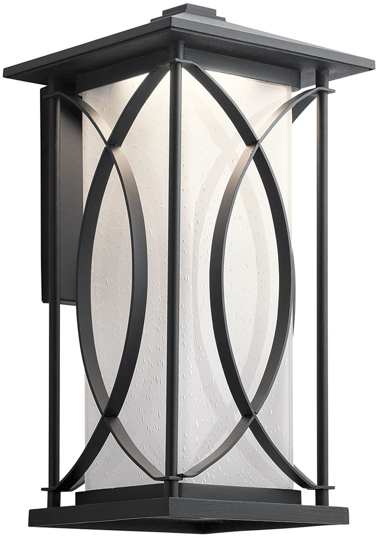 Quintiesse Ashbern venkovní nástěnné svítidlo 1x60 W černá QN-ASHBERN-L