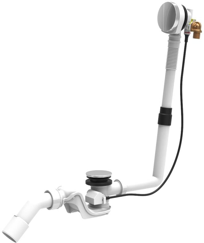 Laufen Palomba sifon k vaně chrom H2951430040001