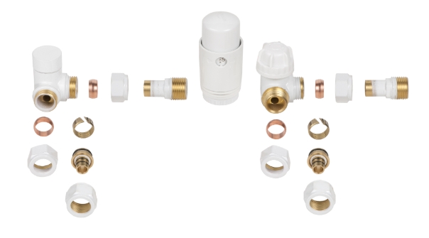 Invena PROV termostatická sada bílá CD-27-B15