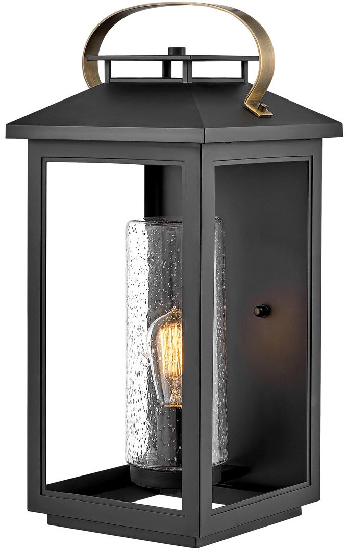 Quintiesse Atwater venkovní nástěnné svítidlo 1x60 W černá QN-ATWATER-L-BK