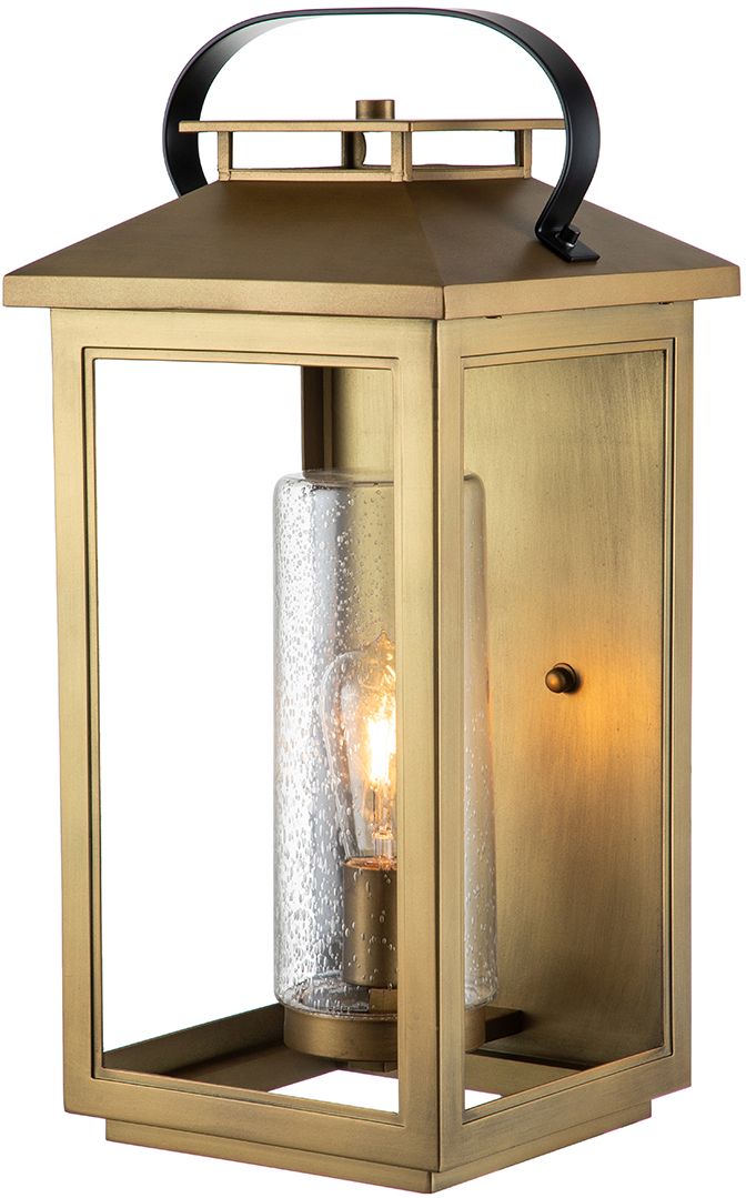 Quintiesse Atwater venkovní nástěnné svítidlo 1x60 W mosaz QN-ATWATER-L-PDB