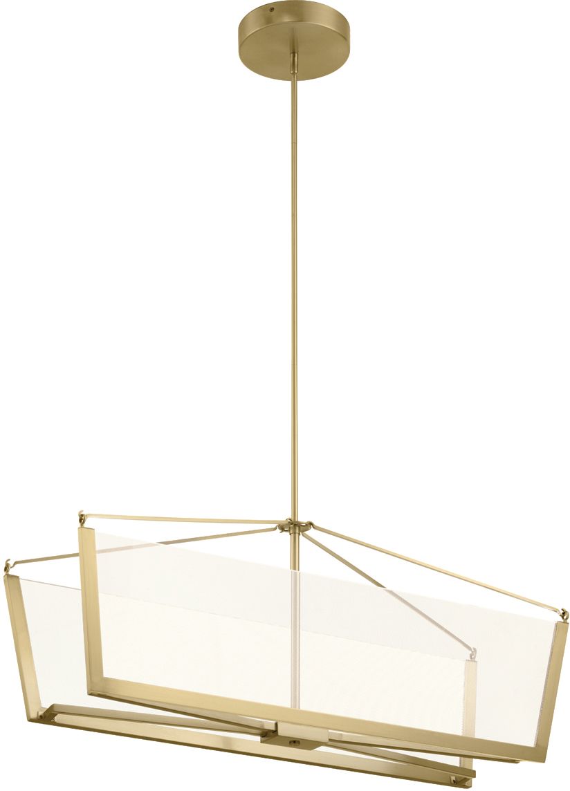 Quintiesse Calters závěsné svítidlo 1x50.8 W zlatá QN-CALTERS-ISLE-CG