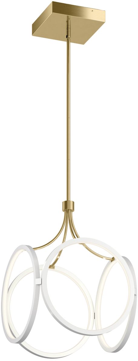 Quintiesse Ciri závěsné svítidlo 1x45 W zlatá QN-CIRI-P-WH