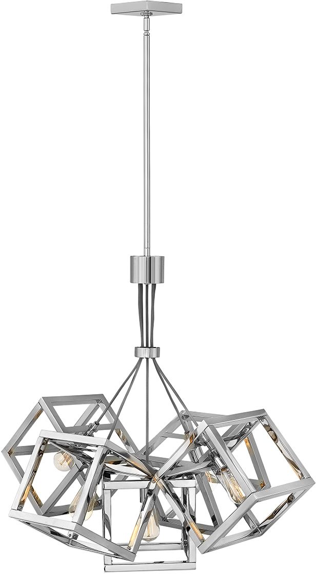 Quintiesse Ensemble závěsné svítidlo 5x60 W nikl QN-ENSEMBLE5P-PN