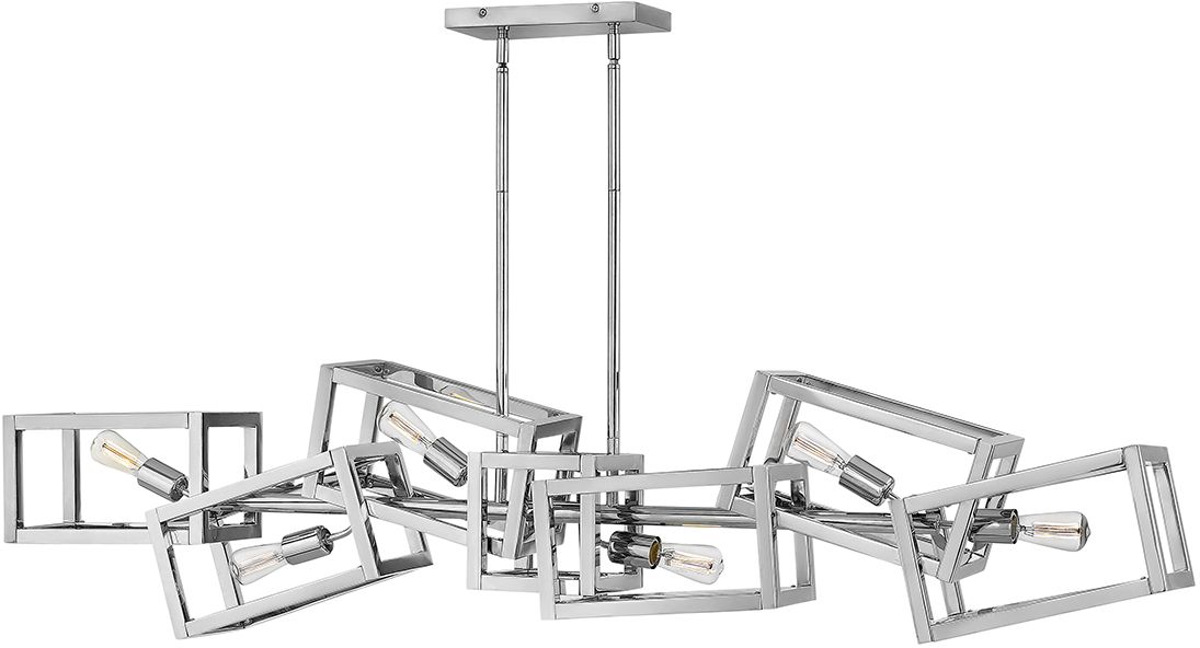 Quintiesse Ensemble závěsné svítidlo 6x60 W nikl QN-ENSEMBLE6-PN