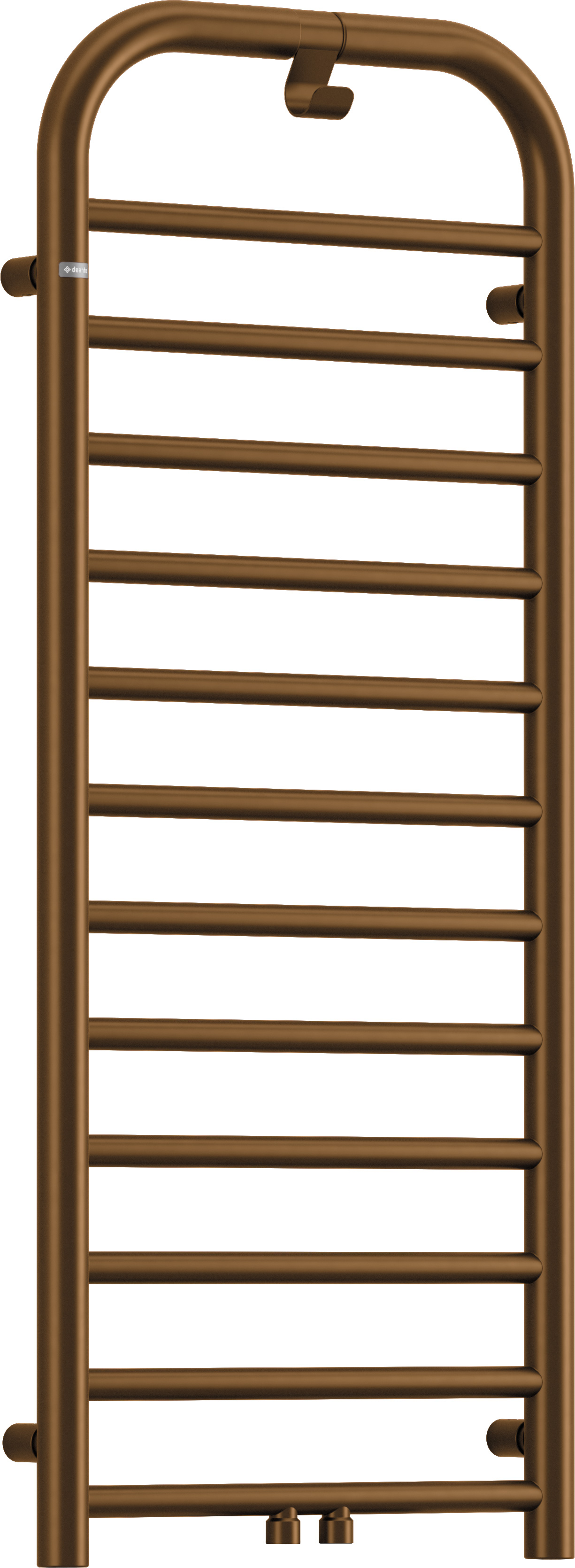 Deante Silia koupelnový radiátor žebříkový 121x50 cm béžová/hnědá AGI_CG41