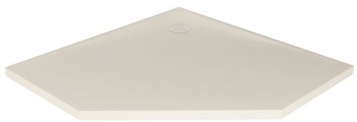 New Trendy Nex Shade pětiúhelníková sprchová vanička 90x90 cm béžová B-0483