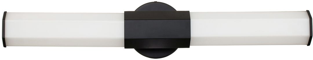 Quintiesse Facet nástěnné svítidlo 2x12 W černá-opálová QN-FACET-LED2-BK-BATH