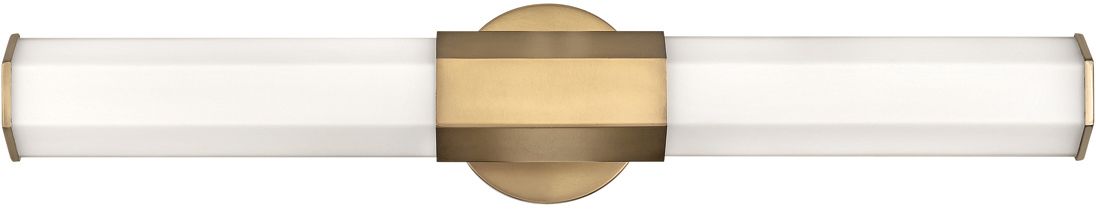 Quintiesse Facet nástěnné svítidlo 2x12 W mosaz-opálová QN-FACET-LED2-HB-BATH