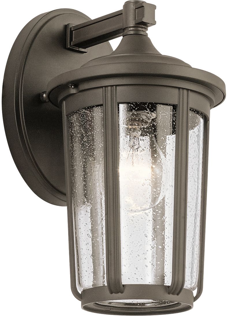 Quintiesse Fairfield venkovní nástěnné svítidlo 1x60 W průhledná-hnědá QN-FAIRFIELD-M-OZ