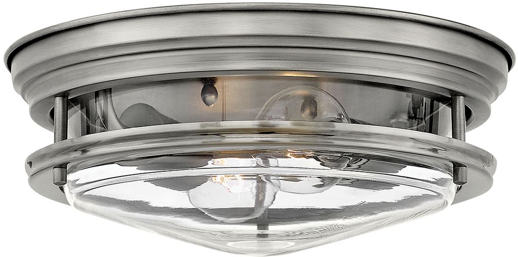 Quintiesse Hadrian stropní světlo 2x40 W průhledná-nikl QN-HADRIAN-FS-AN-CLEAR