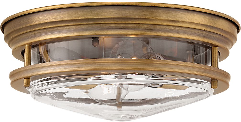 Quintiesse Hadrian stropní světlo 2x40 W průhledná-hnědá QN-HADRIAN-FS-BR-CLEAR