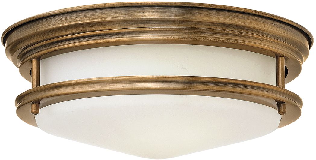 Quintiesse Hadrian stropní světlo 2x40 W opálové sklo-hnědá QN-HADRIAN-FS-BR-OPAL