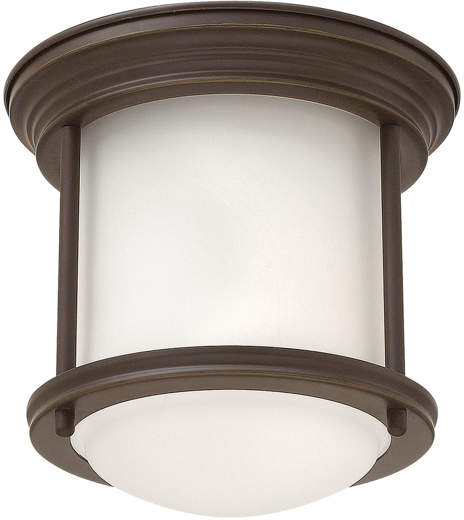 Quintiesse Hadrian stropní světlo 1x60 W opálové sklo-hnědá QN-HADRIAN-MINI-F-OZ-OPAL