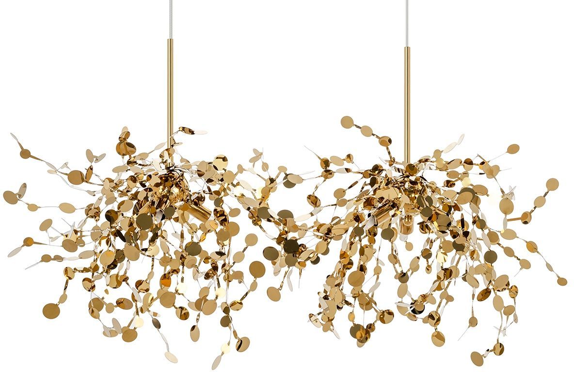 King Home Monete závěsné svítidlo 6x30 W zlatá MSE1501100460