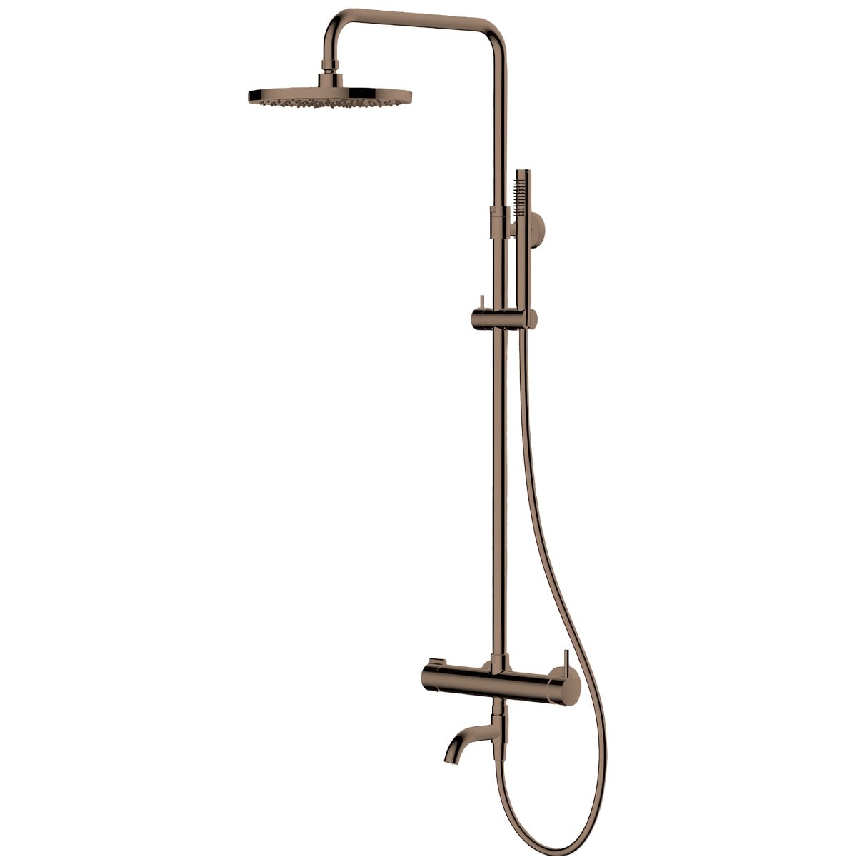 Sada sprchová sada Oltens Molle 36504610, výtok baterie Oltens Numa 39106610