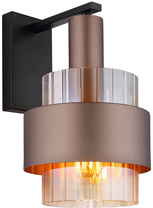 Globo Lighting Milley nástěnné svítidlo 1x60 W jantarová 15560WA