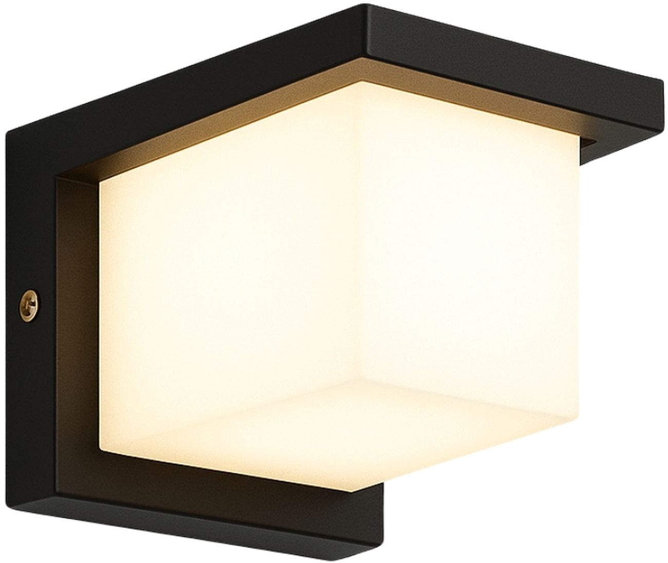Abigali Frizer3 venkovní nástěnné svítidlo 1x12 W černá-mléčná LZFRIZ3