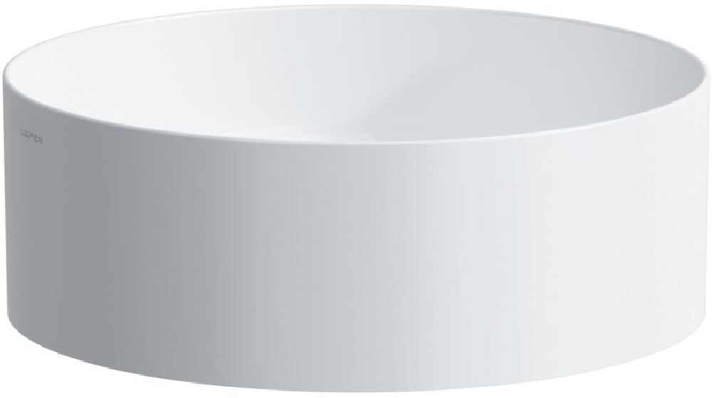 Laufen Living umyvadlo 38x38 cm kulatý na pult bílá H8114350001121
