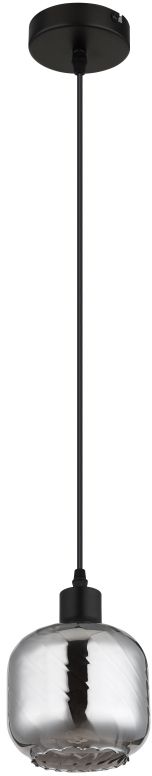 Globo Lighting Xia závěsné svítidlo 1x25 W černá 15754H