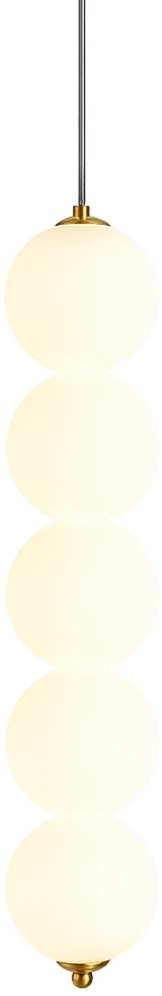 Abigali Pontti5 závěsné svítidlo 5x15 W zlatá-mléčná LWKM5