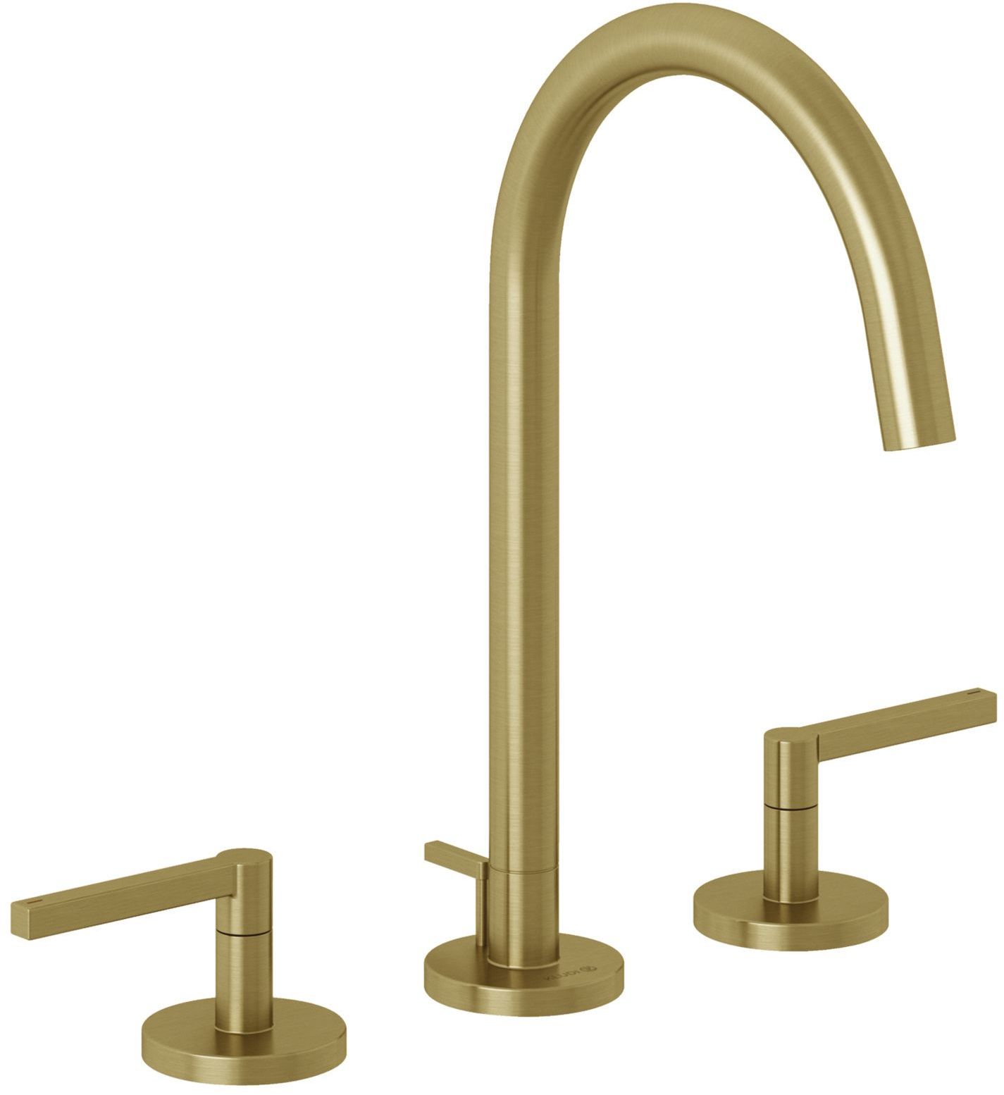 Kludi Nova Fonte Puristic umyvadlová baterie stojící zlatá 20143N015